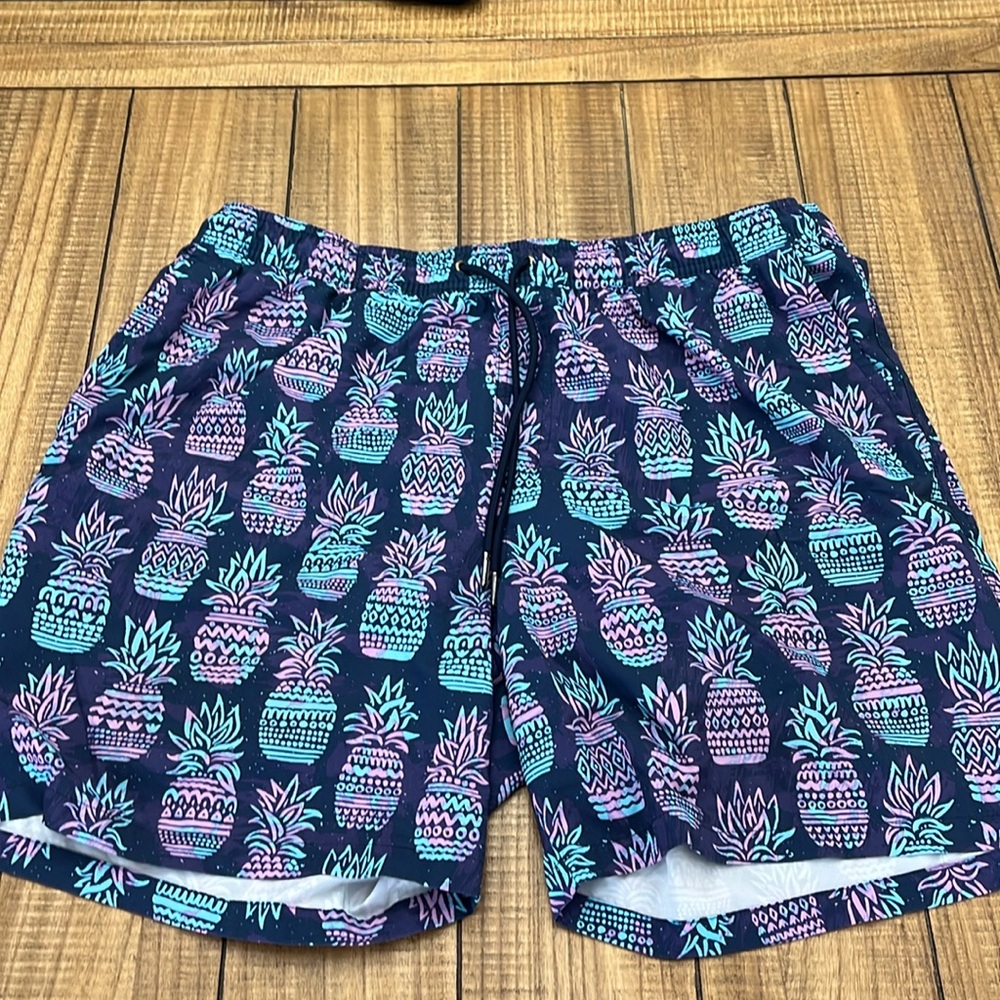 Mens GoodFellow Swim Trunks Size XL Tropical Print